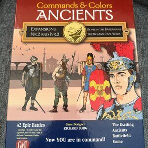 Commands & Colors: Ancients Expansions #2 and #3 – Rome vs the Barbarians; The R
